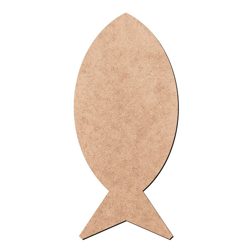 Recorte Peixe Liso / MDF 3mm