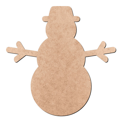 Recorte Boneco de Neve / MDF 3mm