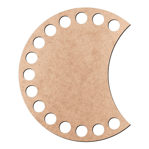Recorte Base Fio de Malha Tapa Erva 9 cm / MDF 3mm