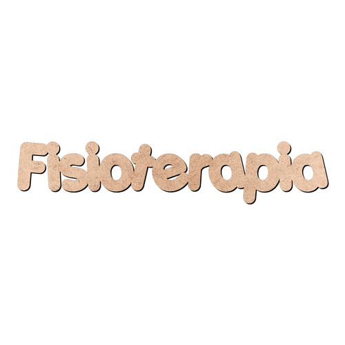 Recorte Fisioterapia Porkys / MDF 3mm