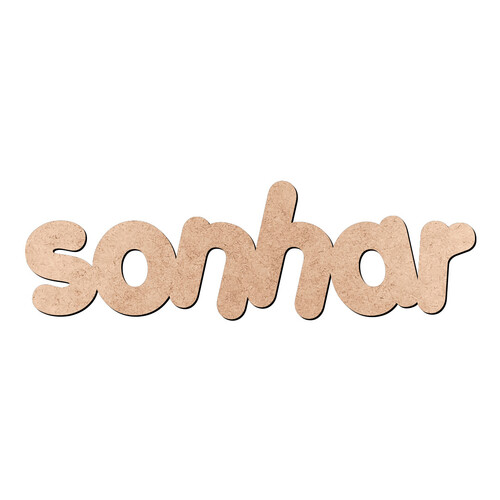 Recorte sonhar Porkys / MDF 3mm