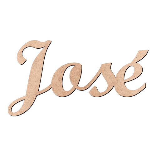 Recorte José Script Mt Std / MDF 3mm