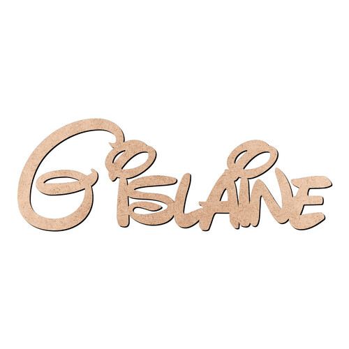 Recorte Gislaine Disney / MDF 3mm