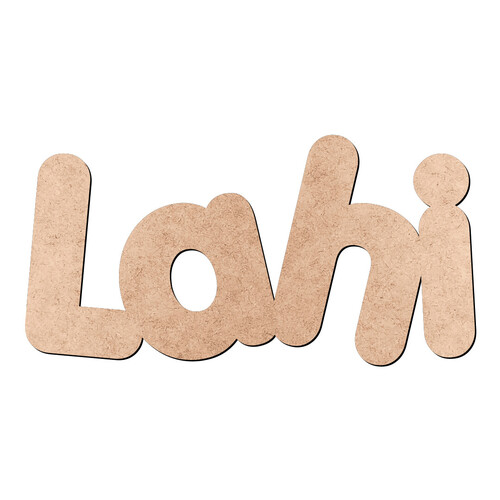 Recorte Lahi Porkys / MDF 3mm
