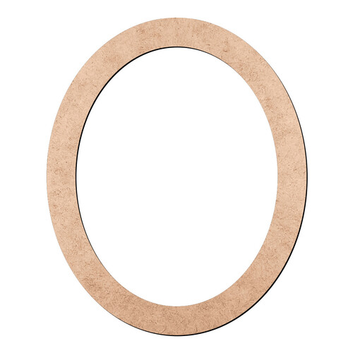 Recorte Moldura Arr 22 x 18 cm Borda 2 cm / MDF 3mm