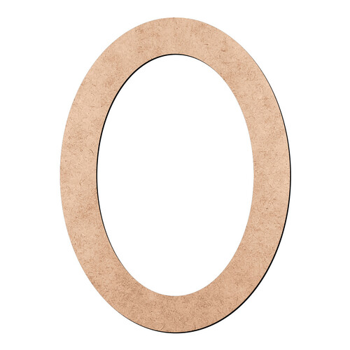 Recorte Moldura Arr 26 x 19 cm Borda 3 cm / MDF 3mm