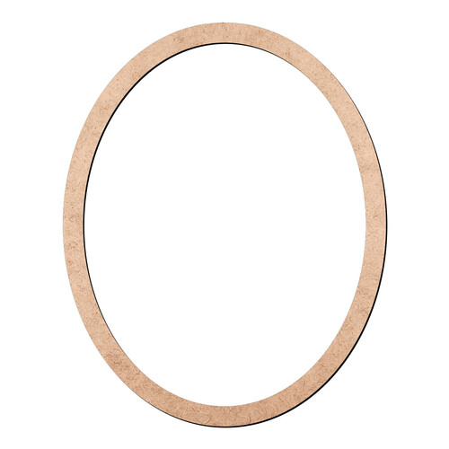 Recorte Moldura Arr 100 x 80 cm Borda 5 cm / MDF 3mm