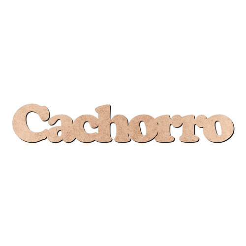 Recorte Cachorro Cooper Black / MDF 3mm