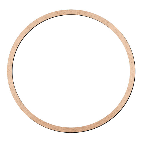 Recorte Moldura Arr 50 x 52 cm Borda 2 cm / MDF 3mm