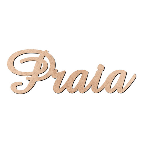 Recorte Praia Amaze / MDF 3mm