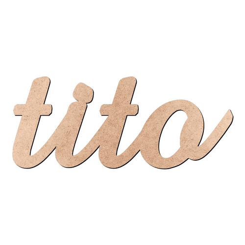Recorte tito Amaze / MDF 3mm