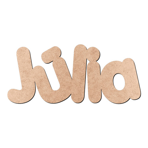Recorte Júlia Porkys / MDF 3mm