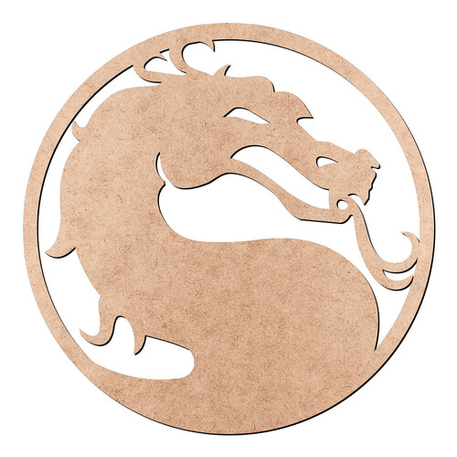 Recorte Mortal Kombat / MDF 3mm