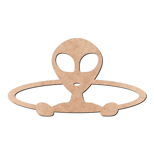 Recorte Extraterrestre / MDF 3mm