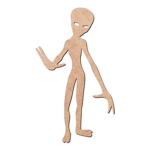Recorte Extraterrestre / MDF 3mm