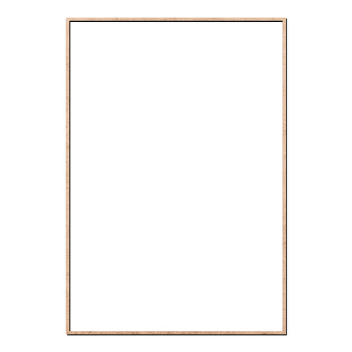 Recorte Moldura Ret 98 x 68 cm Borda 1 cm / MDF 3mm