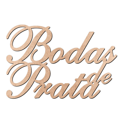 Recorte Bodas de Prata / MDF 3mm