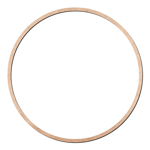 Recorte Moldura Cir 80 cm Borda 2 cm / MDF 3mm