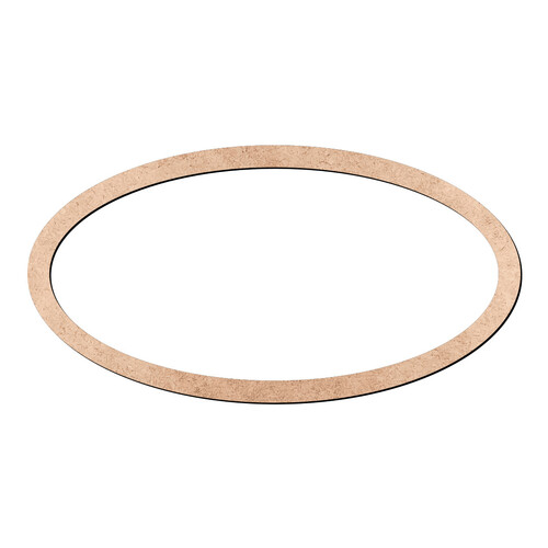 Recorte Moldura Arr 35 x 67 cm Borda 3 cm / MDF 3mm