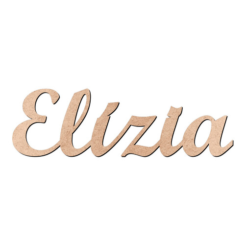 Recorte Elízia Script Mt Std / MDF 3mm