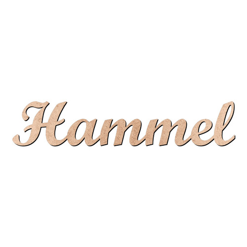 Recorte Hammel Script Mt Std / MDF 3mm