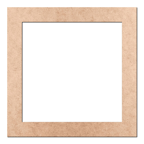 Recorte Moldura Quad 70 cm Borda 8 cm / MDF 3mm