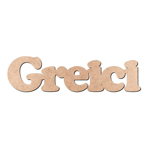 Recorte Greici Cooper Black / MDF 3mm