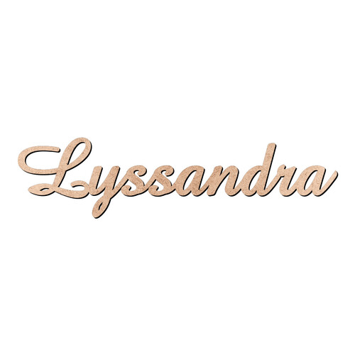 Recorte Lyssandra Amaze / MDF 3mm