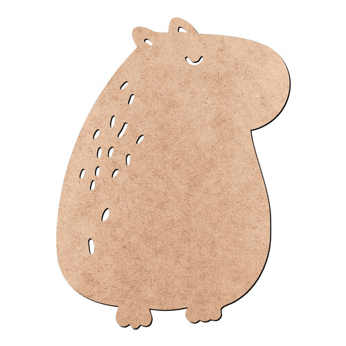 Recorte Capivara / MDF 3mm
