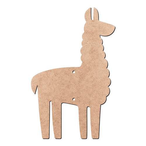 Recorte Lhama Furinhos / MDF 3mm