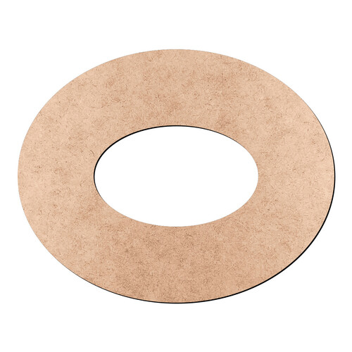Recorte Moldura Arr 20 x 25 cm Borda 6 cm / MDF 3mm