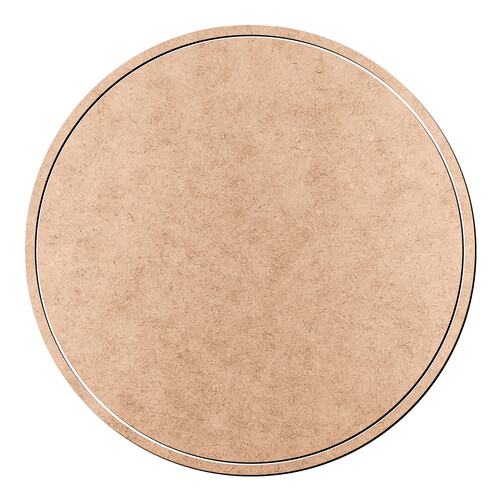 Recorte Mini Bastidor Redondo 8 cm / MDF 3mm