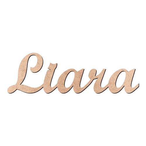 Recorte Liara Script Mt Std / MDF 3mm