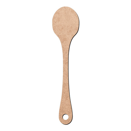 Recorte Colher Furinho / MDF 3mm