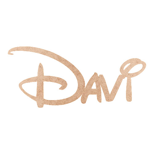 Recorte Davi Disney / MDF 3mm