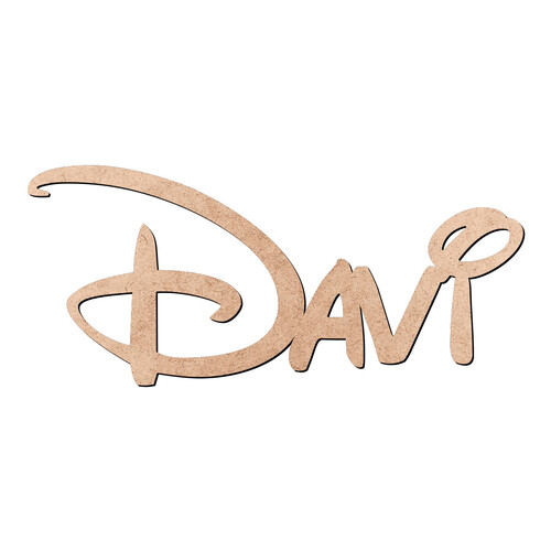 Recorte Davi Disney / MDF 3mm