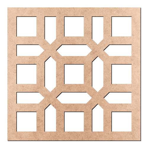 Recorte Cobogó / MDF 3mm