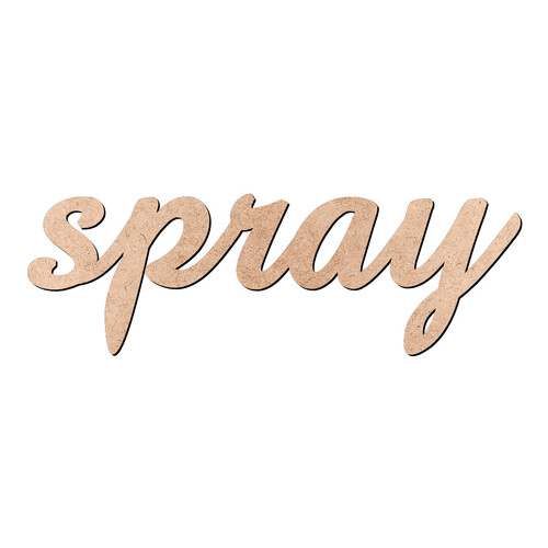 Recorte spray Amaze / MDF 3mm