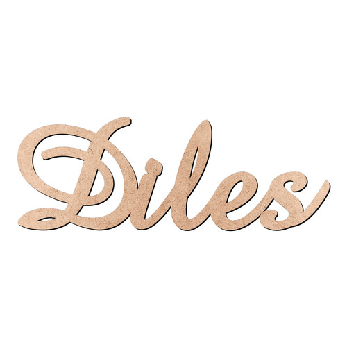 Recorte Diles Amaze / MDF 3mm