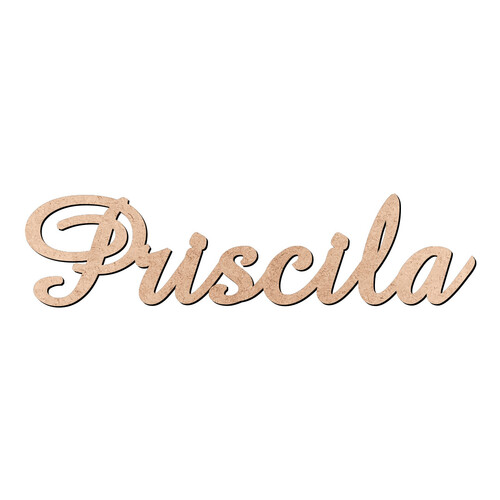 Recorte Priscila Amaze / MDF 3mm