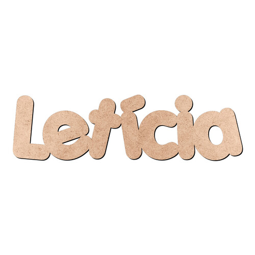 Recorte Letícia Porkys / MDF 3mm