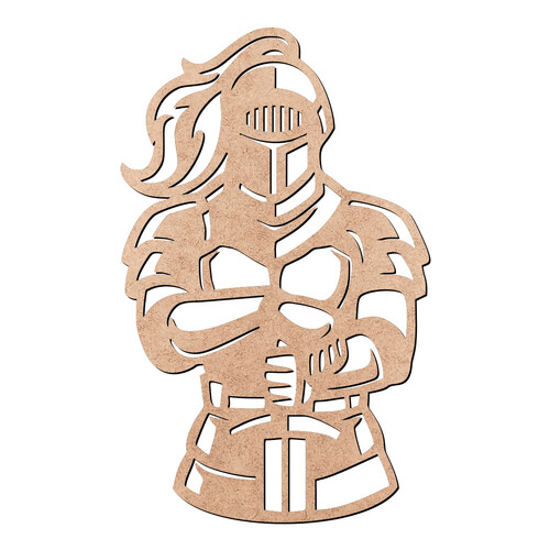 Recorte Armadura Guerreiro / MDF 3mm