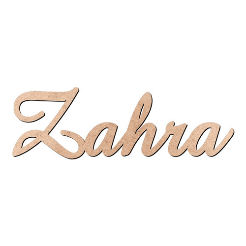 Recorte Zahra Amaze / MDF 3mm