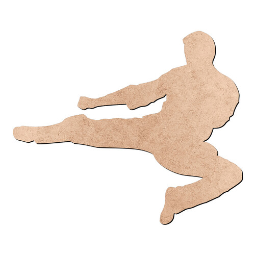 Recorte Lutador / MDF 3mm