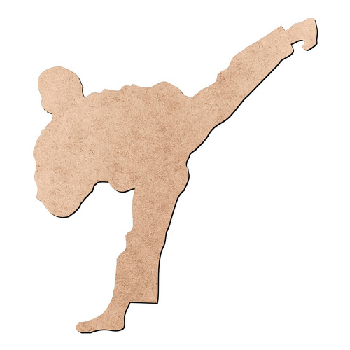 Recorte Lutador / MDF 3mm