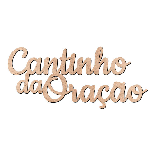 Recorte Cantinho da Oração / MDF 3mm