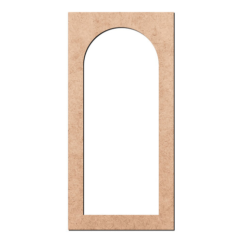 Recorte Placa Retangular Vazada / MDF 3mm