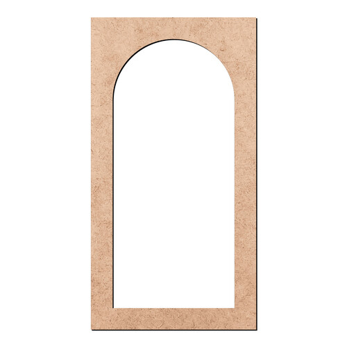 Recorte Placa Retangular Vazada / MDF 3mm