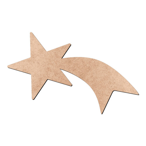 Recorte Estrela Cadente / MDF 3mm