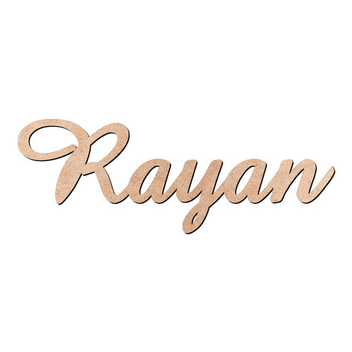 Recorte Rayan Amaze / MDF 3mm